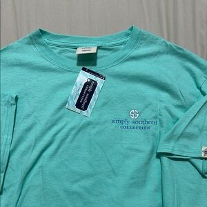 Simply Southern Aqua Short Sleeve Tee